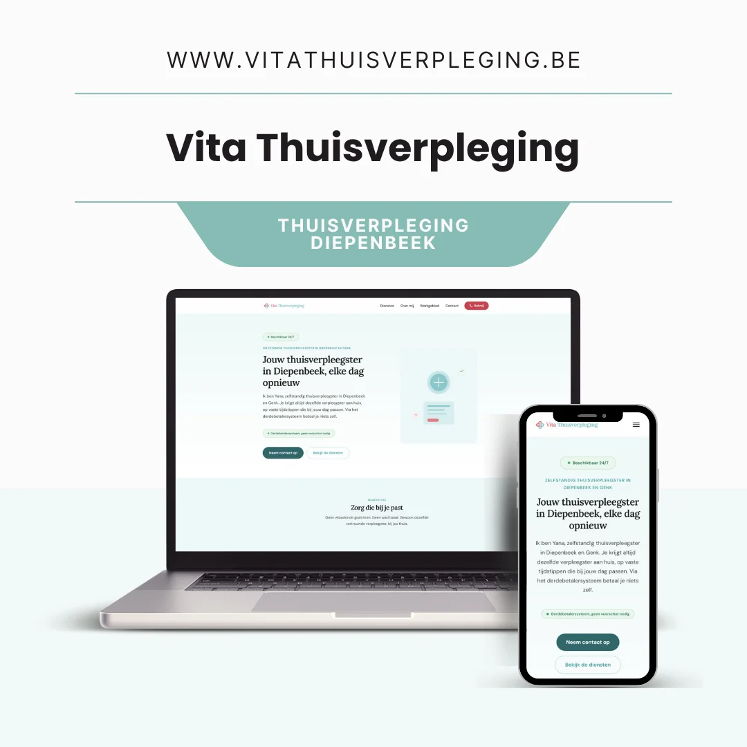 Website Vita Thuisverpleging
