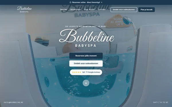 Website Bubbeline