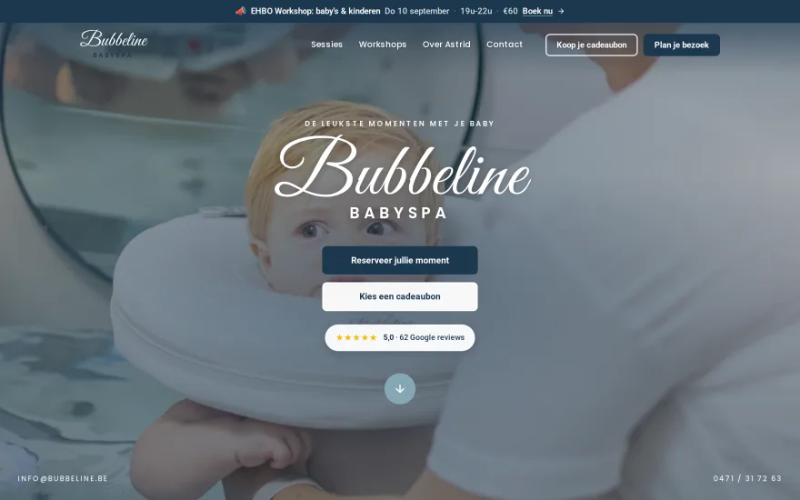 Website Bubbeline