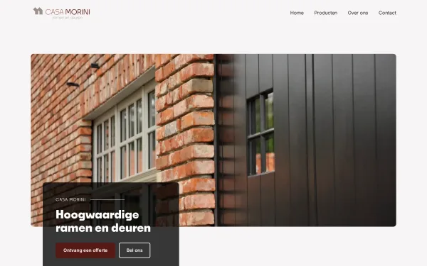 Website Casa Morini