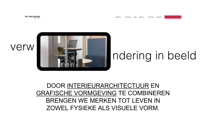 Website No Nonsense Design