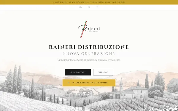 Website Raineri Distribuzione
