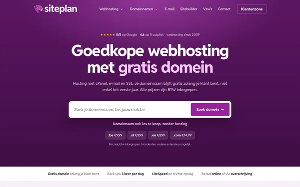 Website Siteplan