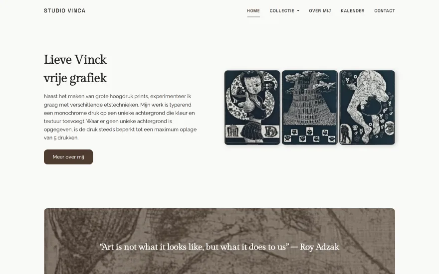 Website Studio Vinca