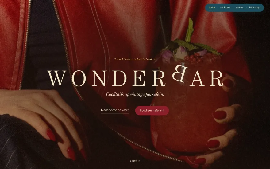 Website WonderBar