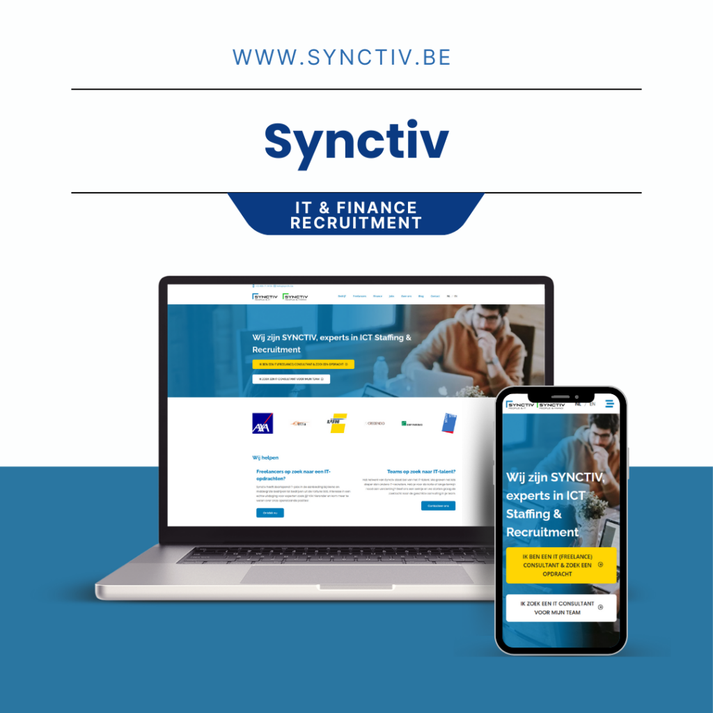 Website laten maken voor Synctiv