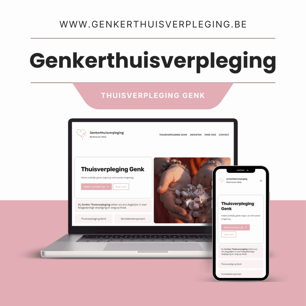 Website laten maken voor Genkerthuisverpleging