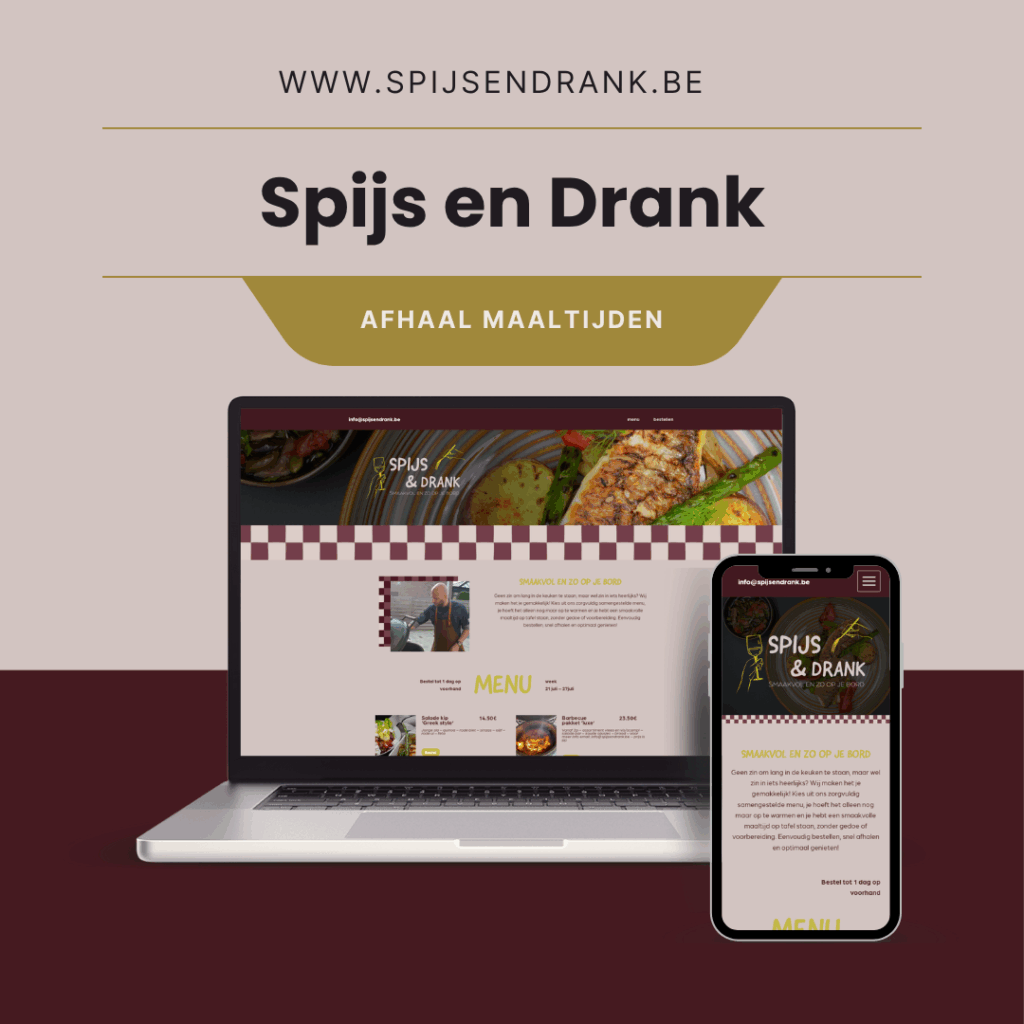 PodaLink webdesign Website laten maken voor Spijs en Drank