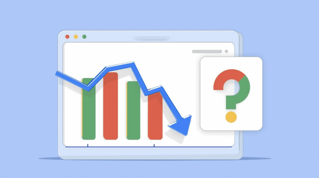 google search console waarom je impressies plots daalden