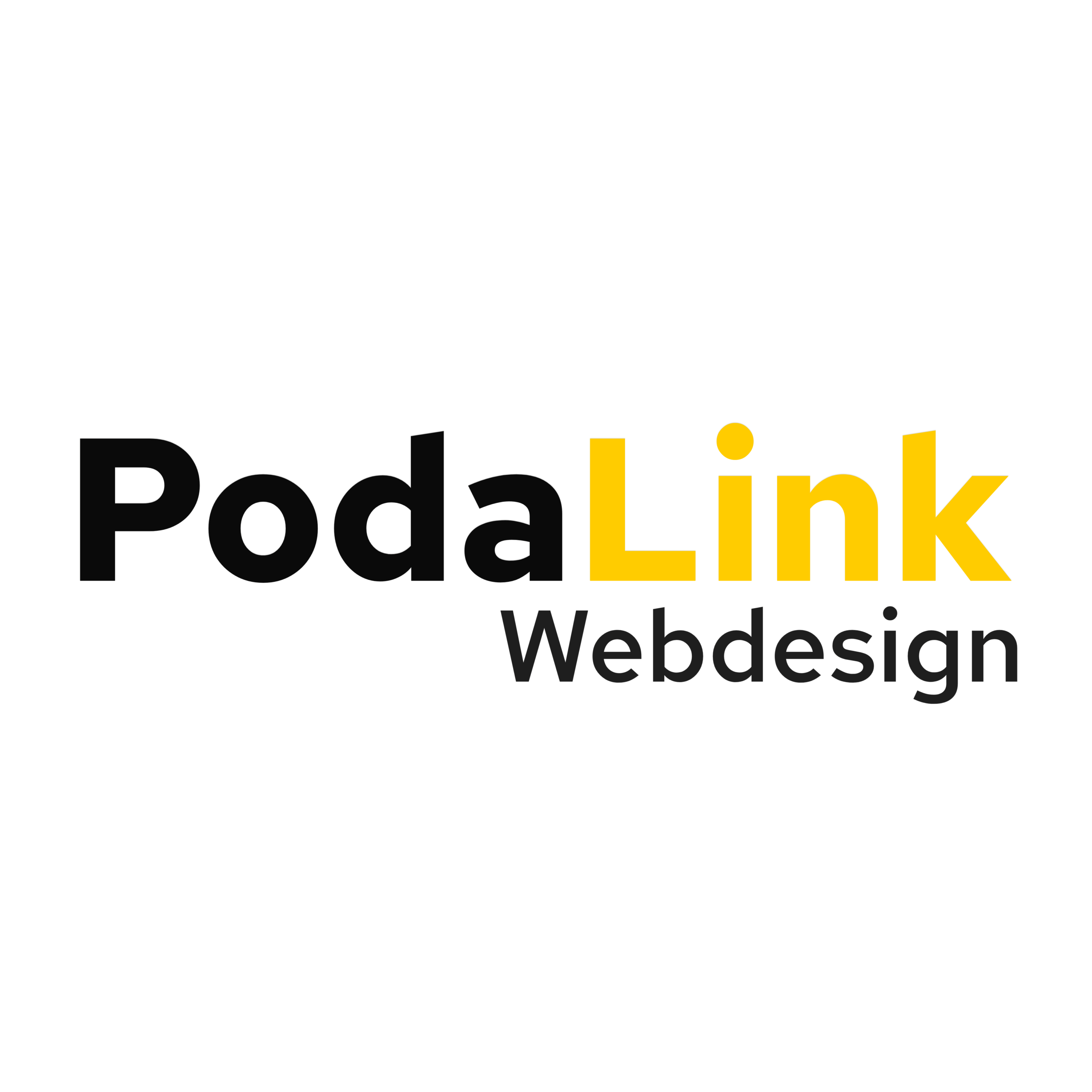 logo podalink square white background
